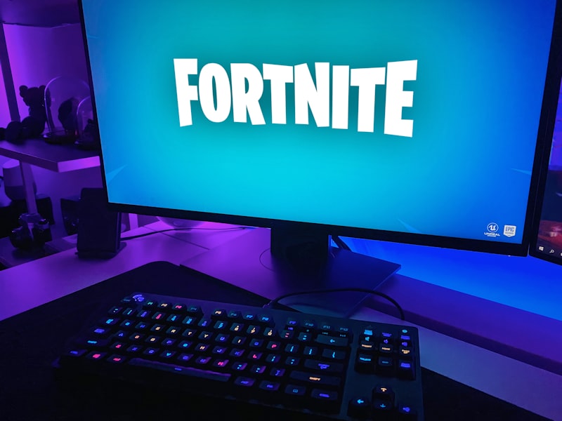 Row of high-end gaming rigs